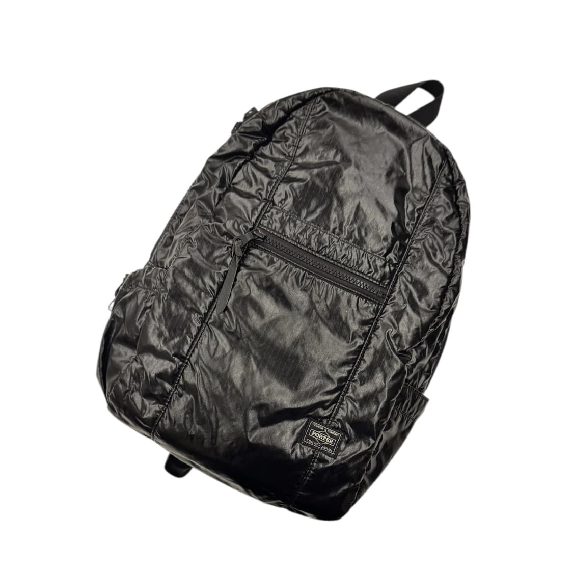 포터 실레 글로시 백팩 블랙 (S) 상품이미지1