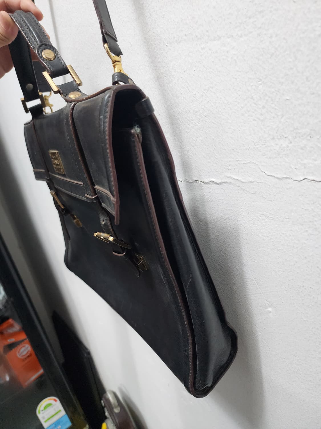 엘칸토 빈티지 00s 가죽 서류가방  상품이미지3