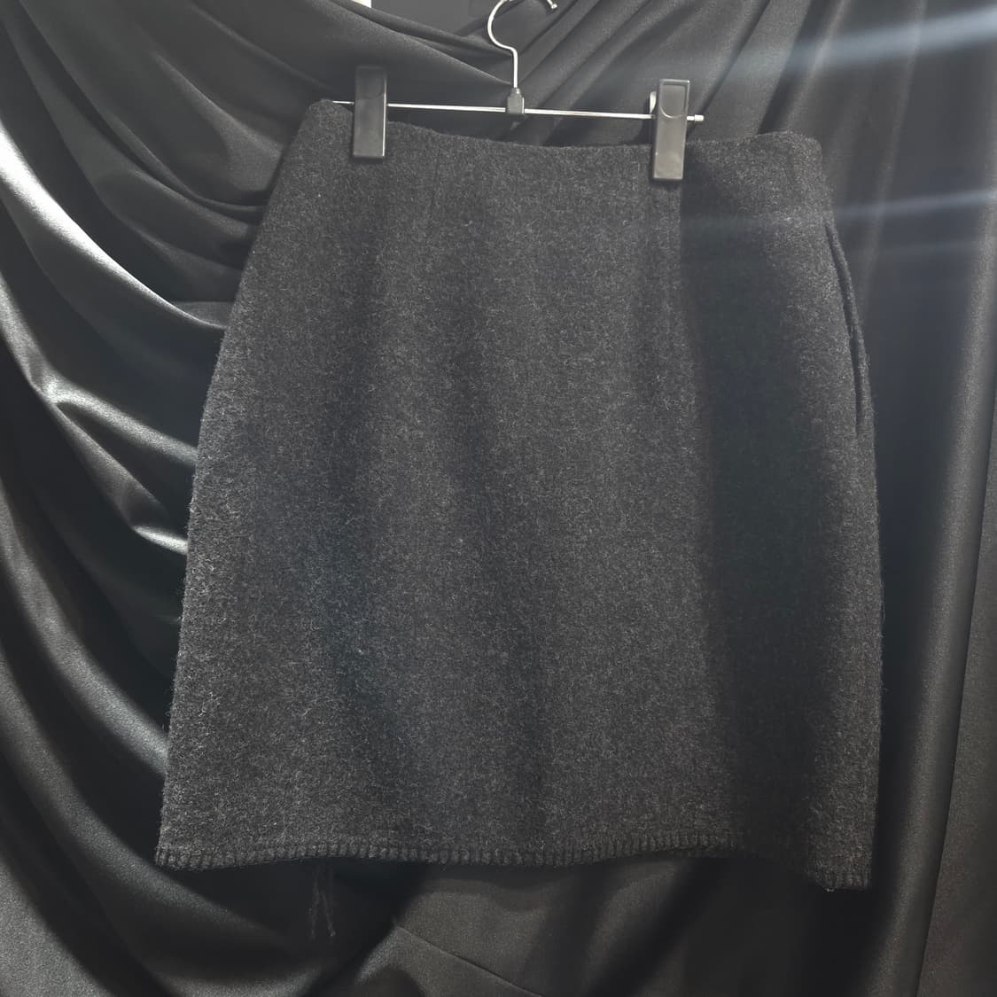 랄프로렌 컨트리 울100 프린지  랩 스커트 상품이미지2