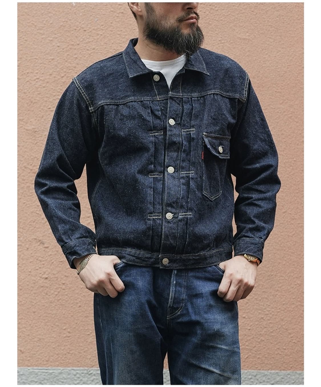 브론슨 37806xx 1세대 데님자켓 리지드 40사이즈 신품 상품이미지9