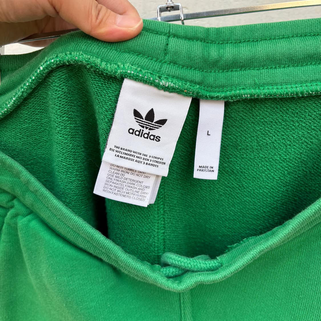 Adidas 아디다스 코튼 삼선 반바지 상품이미지7