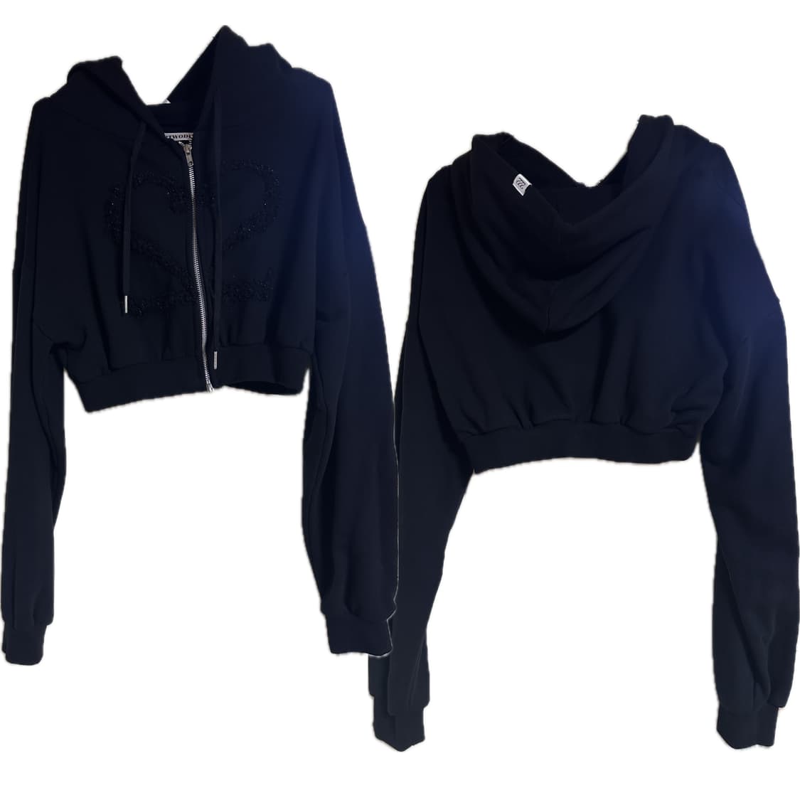 이투둘 HOODIE 002 (BLACK) 상품이미지7