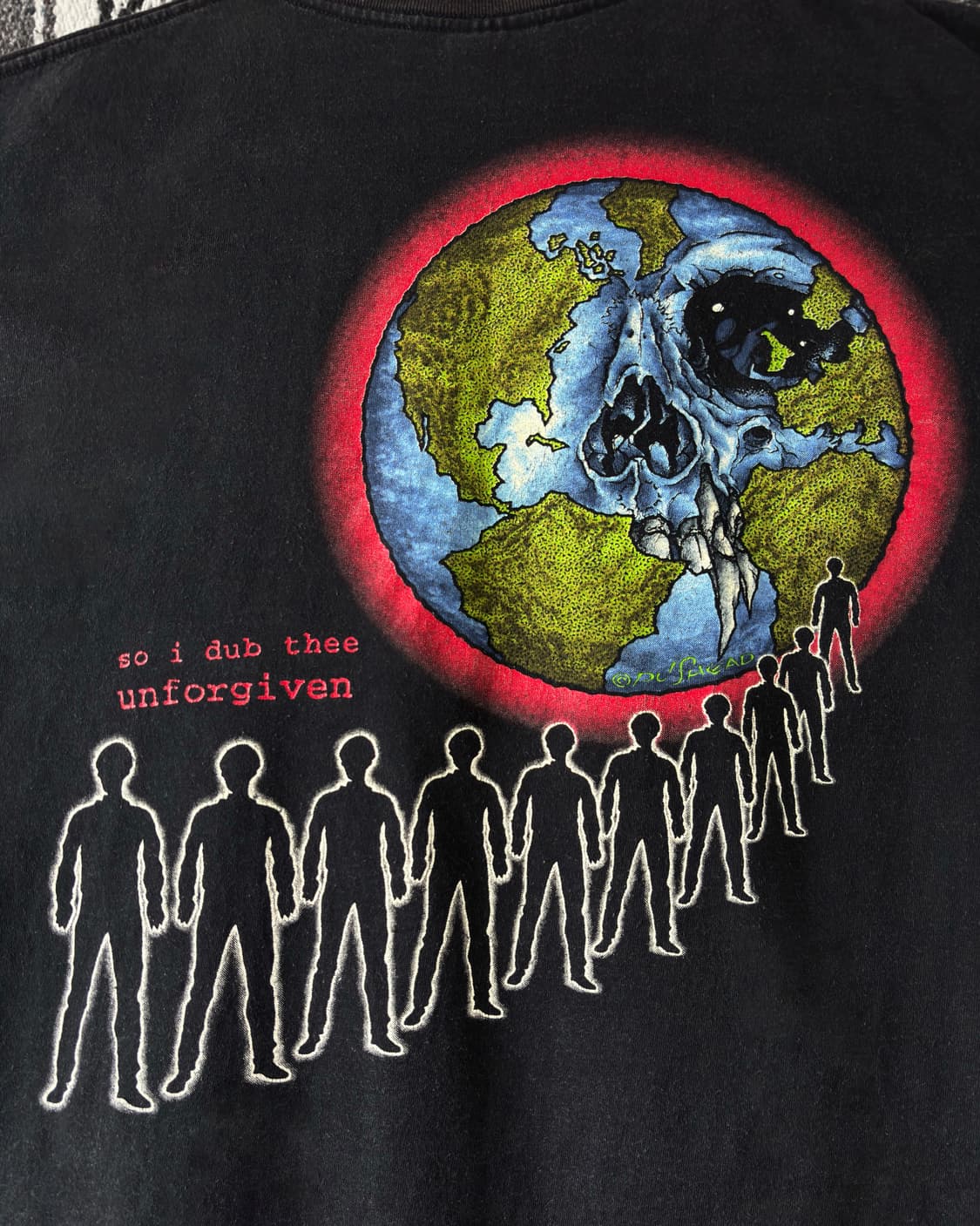 90s metallica unforgiven 반팔 티셔츠 상품이미지4
