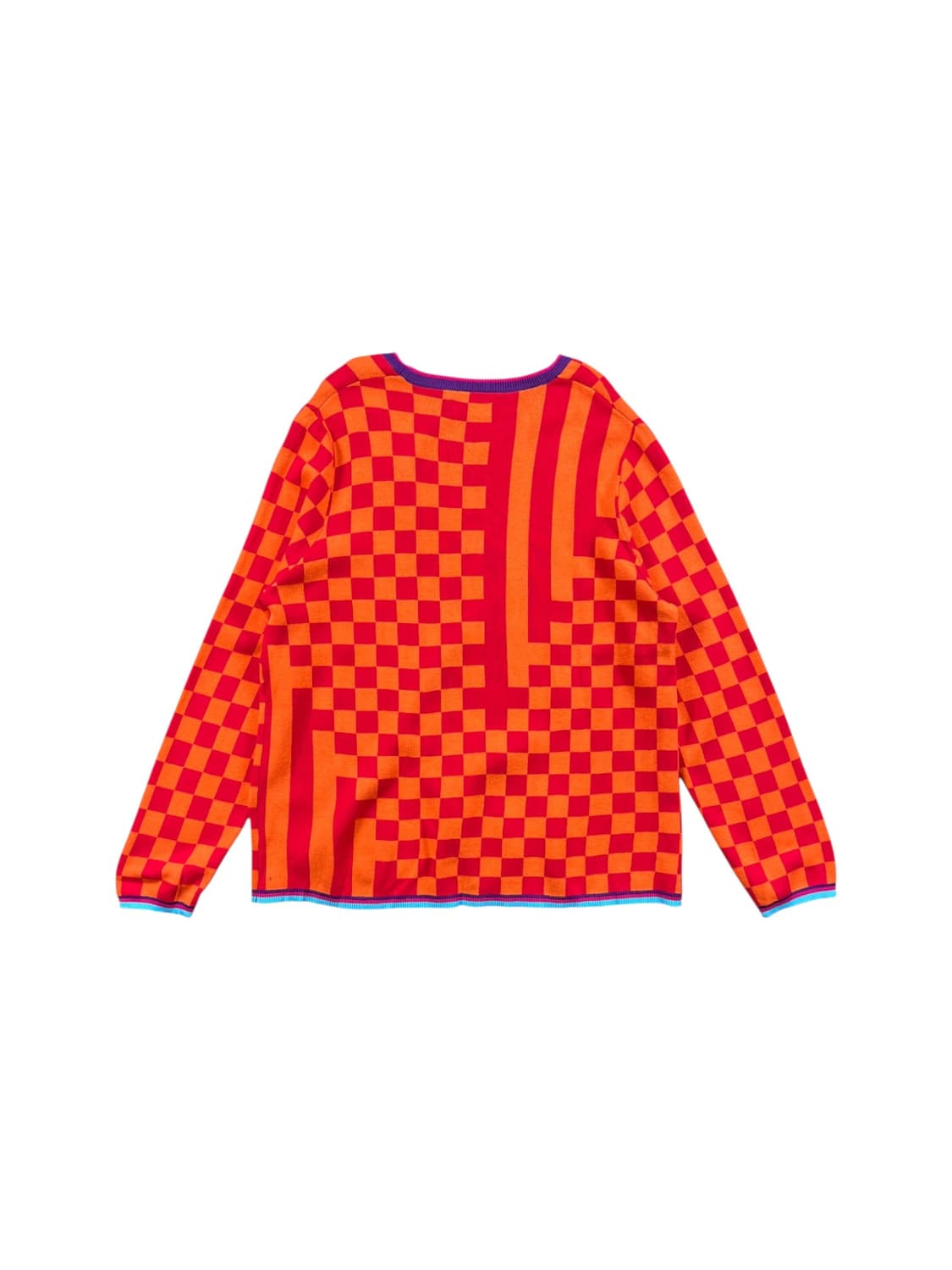 Kansai yamamoto 체크 패턴 니트  상품이미지3