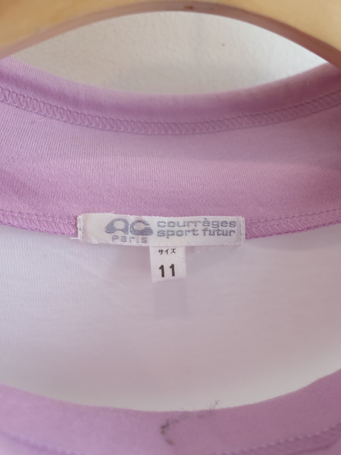 Courreges 쿠레쥬 올드모델 티셔츠 상품이미지3