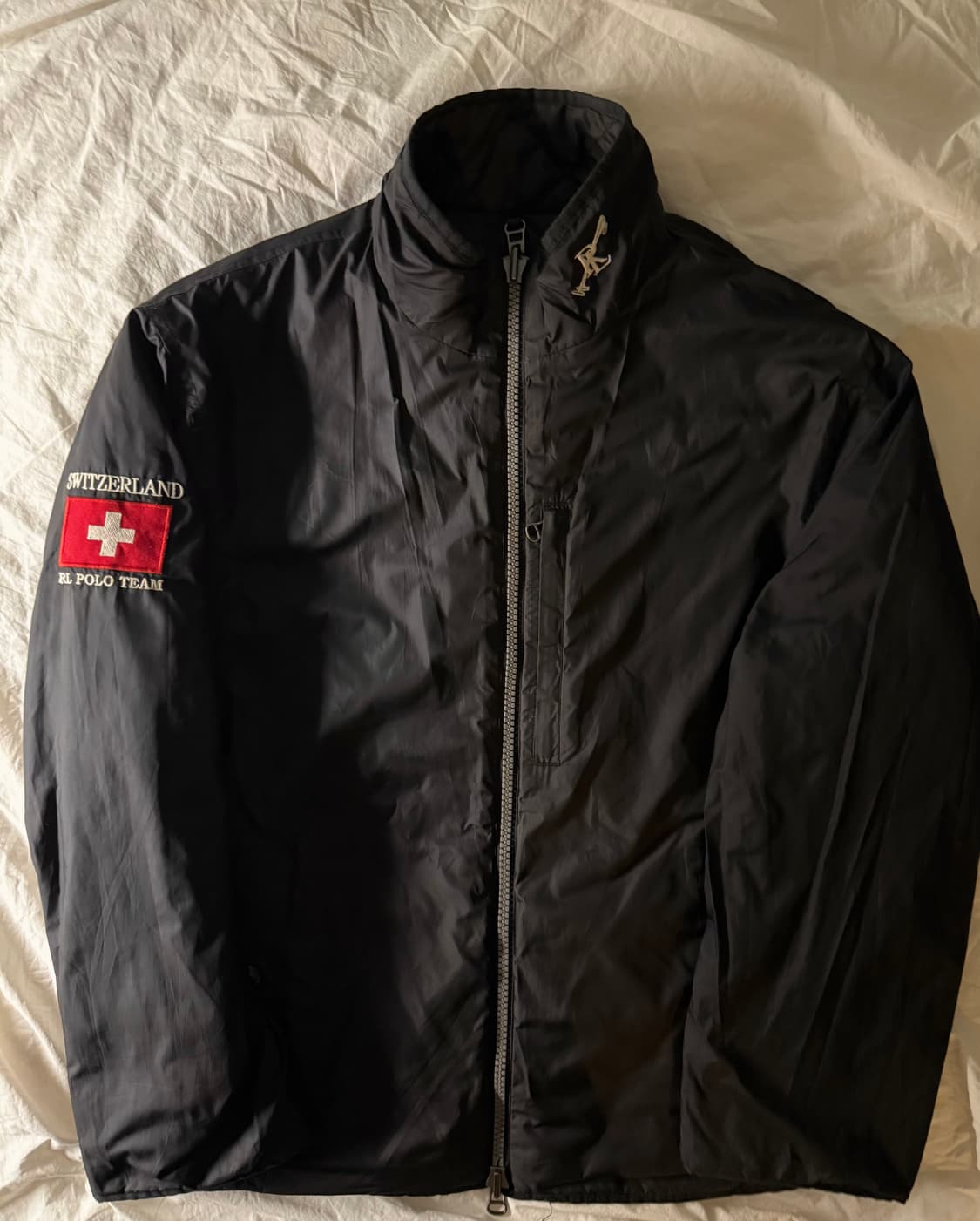 폴로 스위스 리버시블 경량패딩 M 상품이미지5