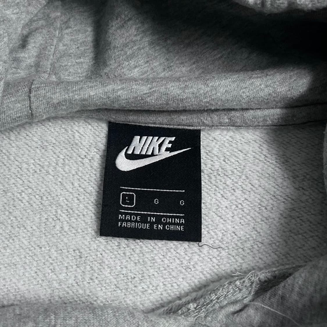 나이키 NSW 클럽 그레이 기모 후드 티셔츠o 4466 상품이미지4