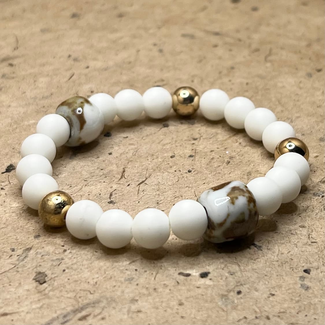 White Combo Bracelet 상품이미지2
