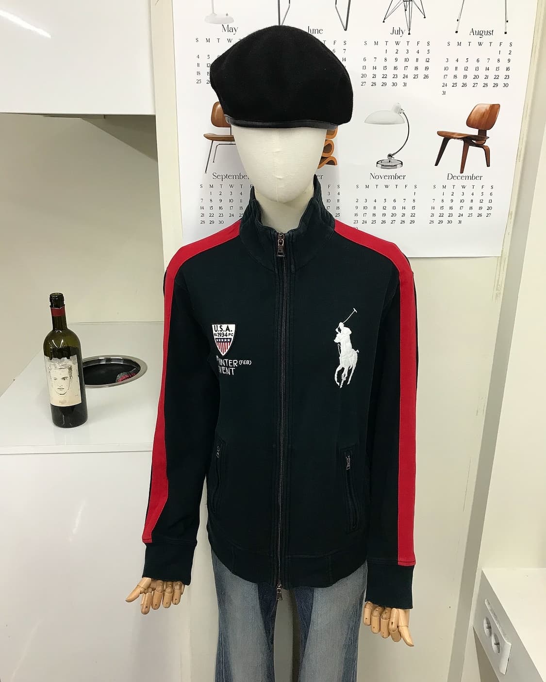 폴로 usa 패치 투웨이 빅포니 집업 상품이미지6