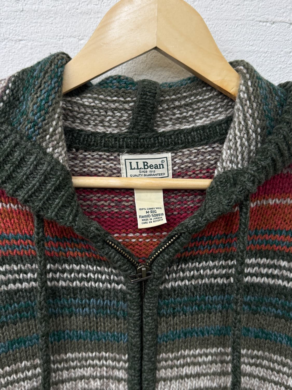 엘엘빈 니트 후드집업(T3) 상품이미지3