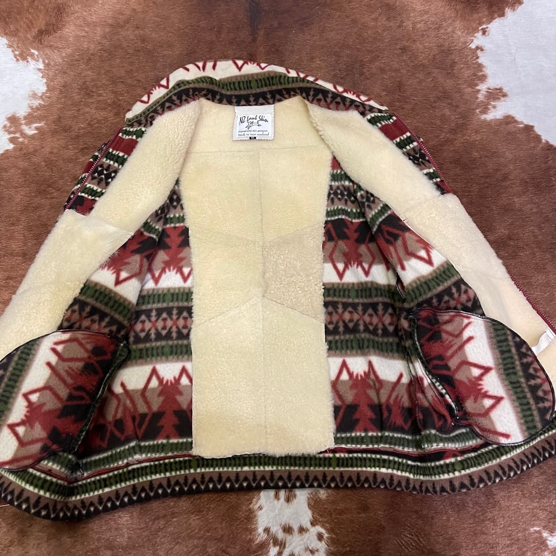 반티지 뉴질랜드 램스킨 플리스 안감 양털 상품이미지6