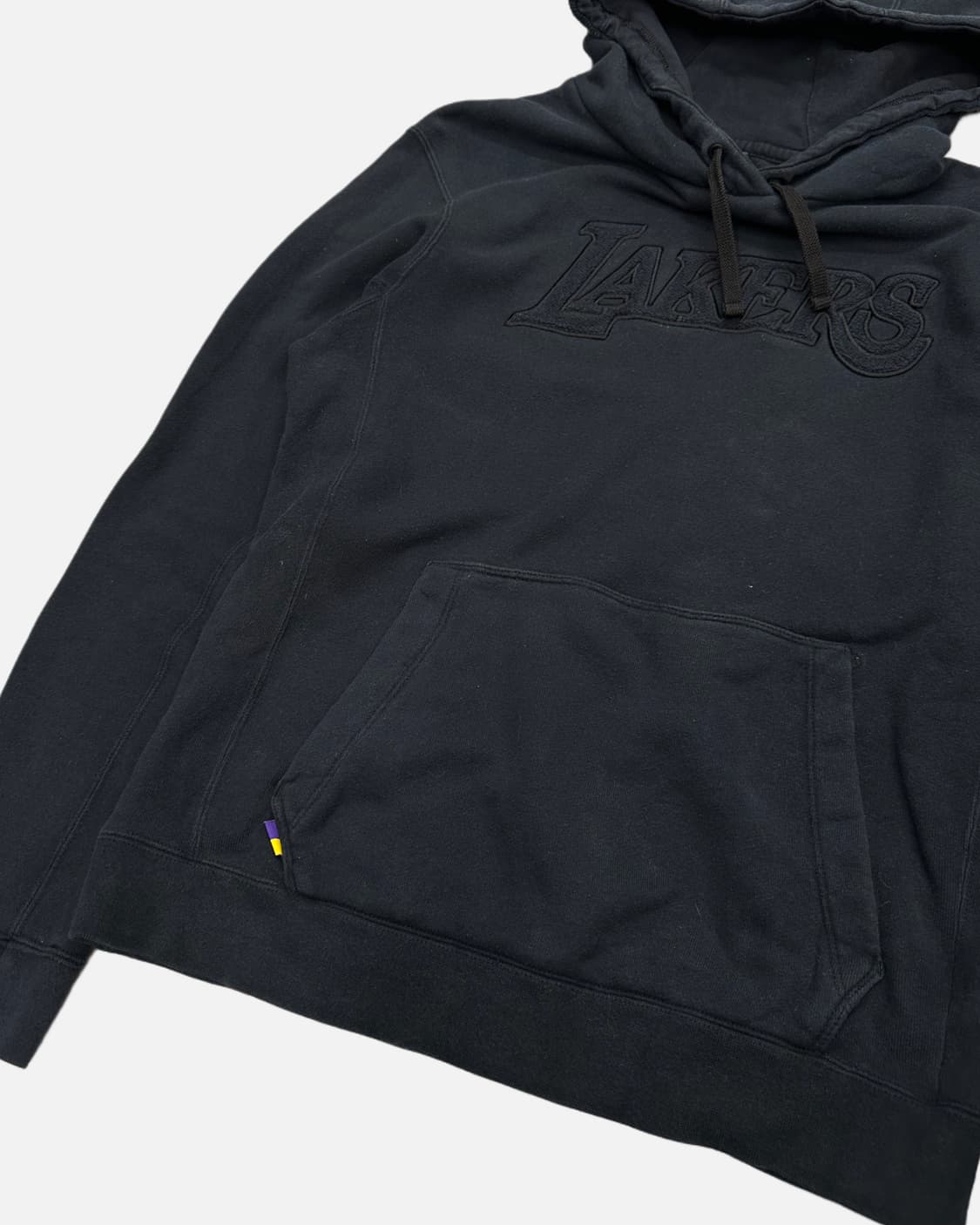 NBA lakers logo hood t-shirt 상품이미지3