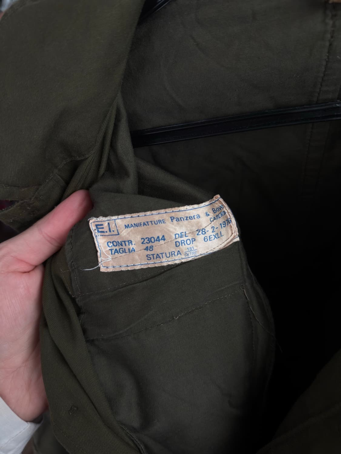 이탈리아군 필드자켓 야상 상품이미지4