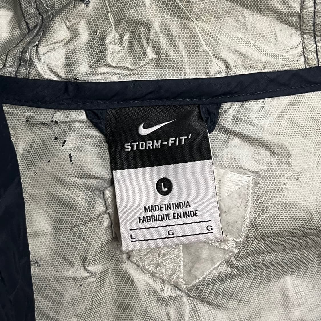 [정품/L] 나이키 아스날 바람막이 네이비 b8 상품이미지4