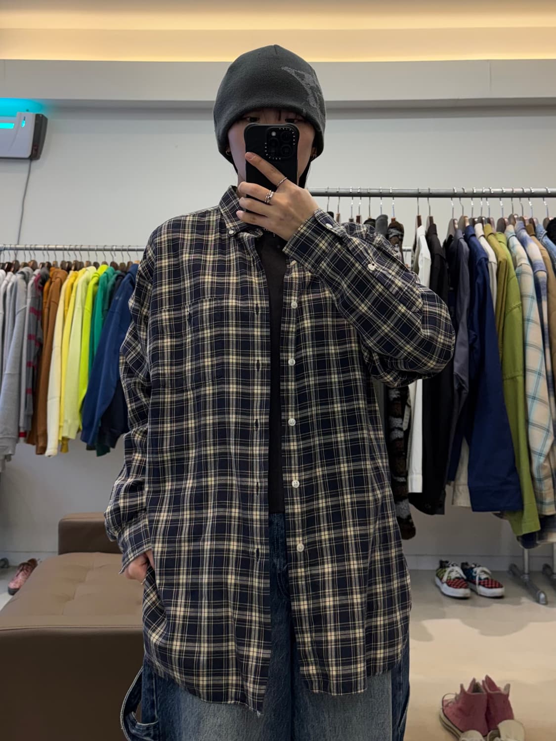 폴로 랄프로렌 깅엄 체크 셔츠 상품이미지7