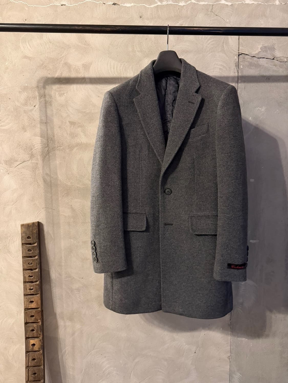 인터메조 캐시미어 체스터필드 코트 100 상품이미지10