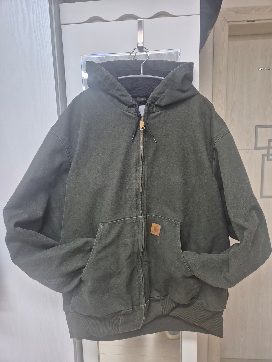 칼하트 j25 액티브 모스그린 상품이미지2