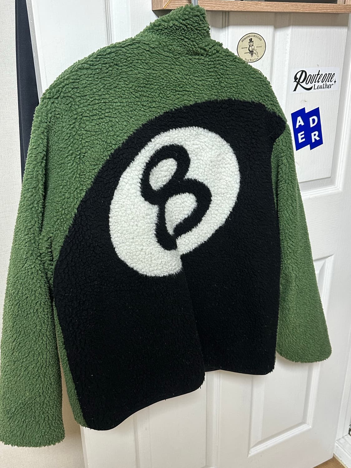 스투시 8볼 쉐르파 그린 상품이미지1