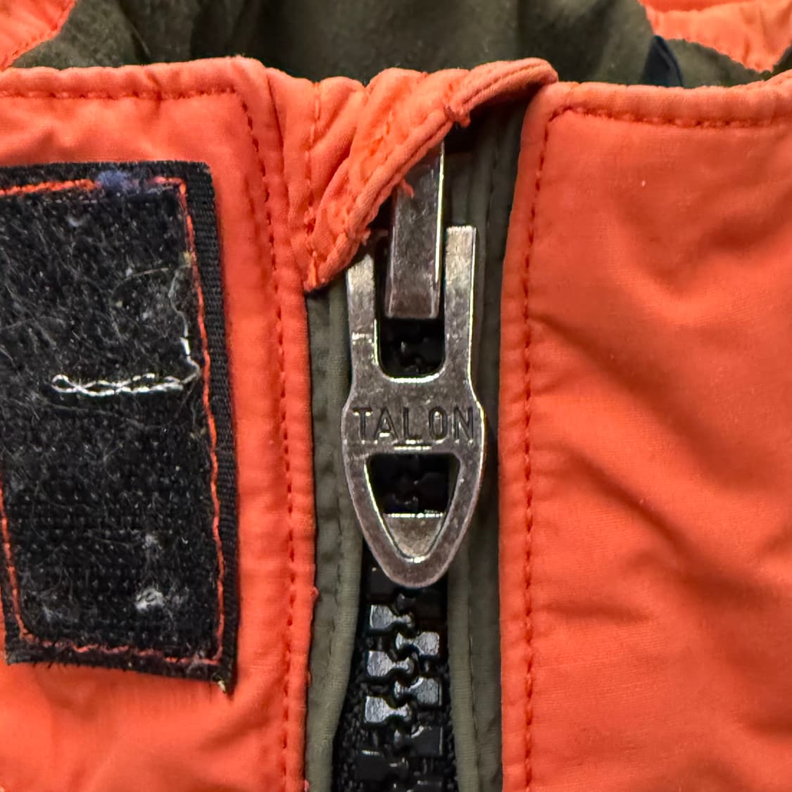 [정품/XS] 폴로 랄프로렌 마운틴 베스트 카키 오렌지 b18 상품이미지4