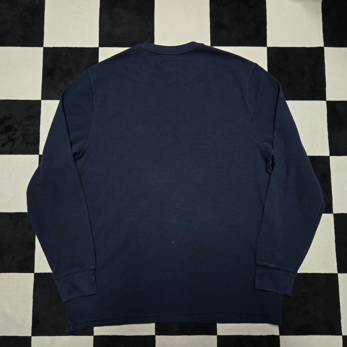 XL 폴로랄프로렌 스펠아웃 와플 티셔츠 네이비 상품이미지5