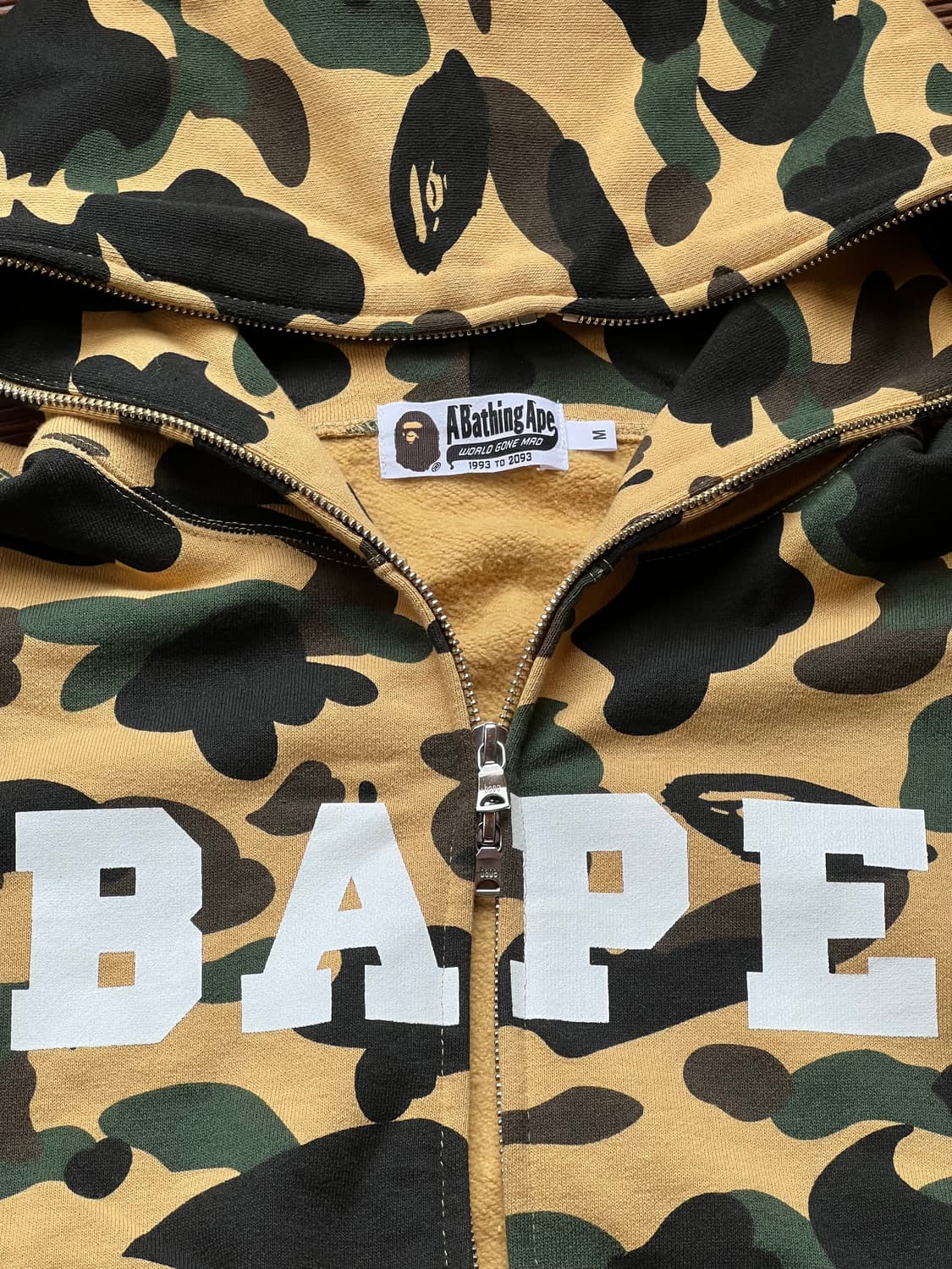 베이프 / 1st 황계 후드집업 / M 상품이미지5