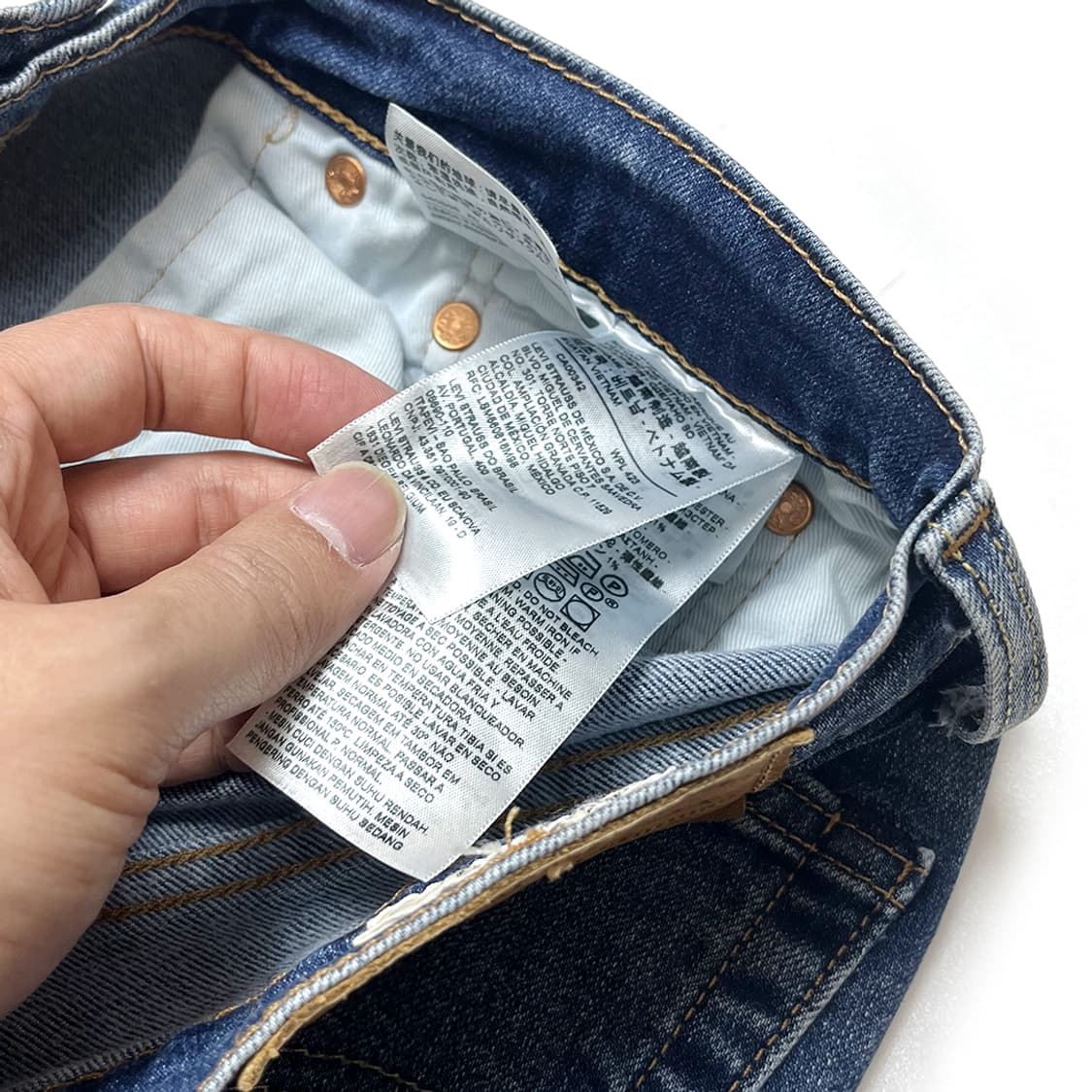 리바이스 502 청바지 (30/32) 상품이미지9