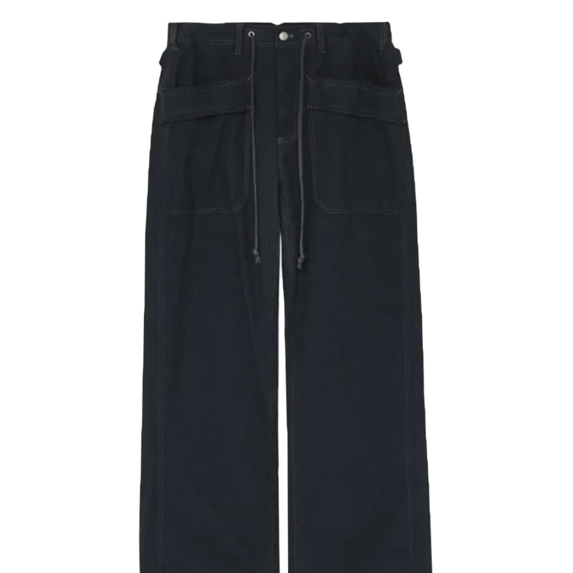 [3]폴리테루 파라팬츠 다크네이비 상품이미지1