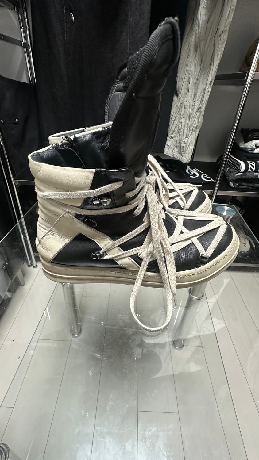 릭오웬스 지오바스켓 42 270사이즈 판매합니다. 상품이미지4