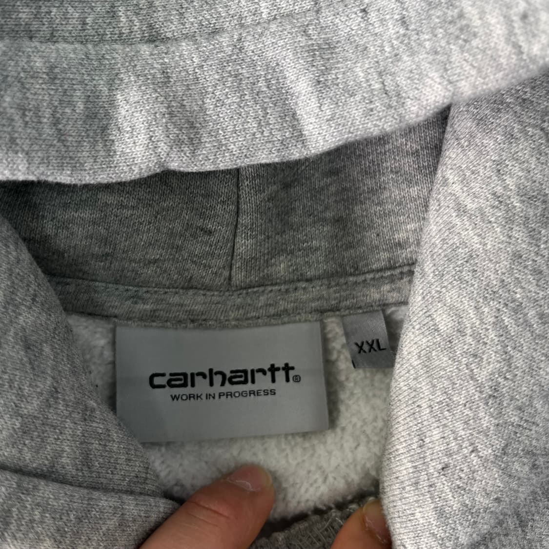 105 칼하트 WIP 자수로고 후드티 상품이미지3