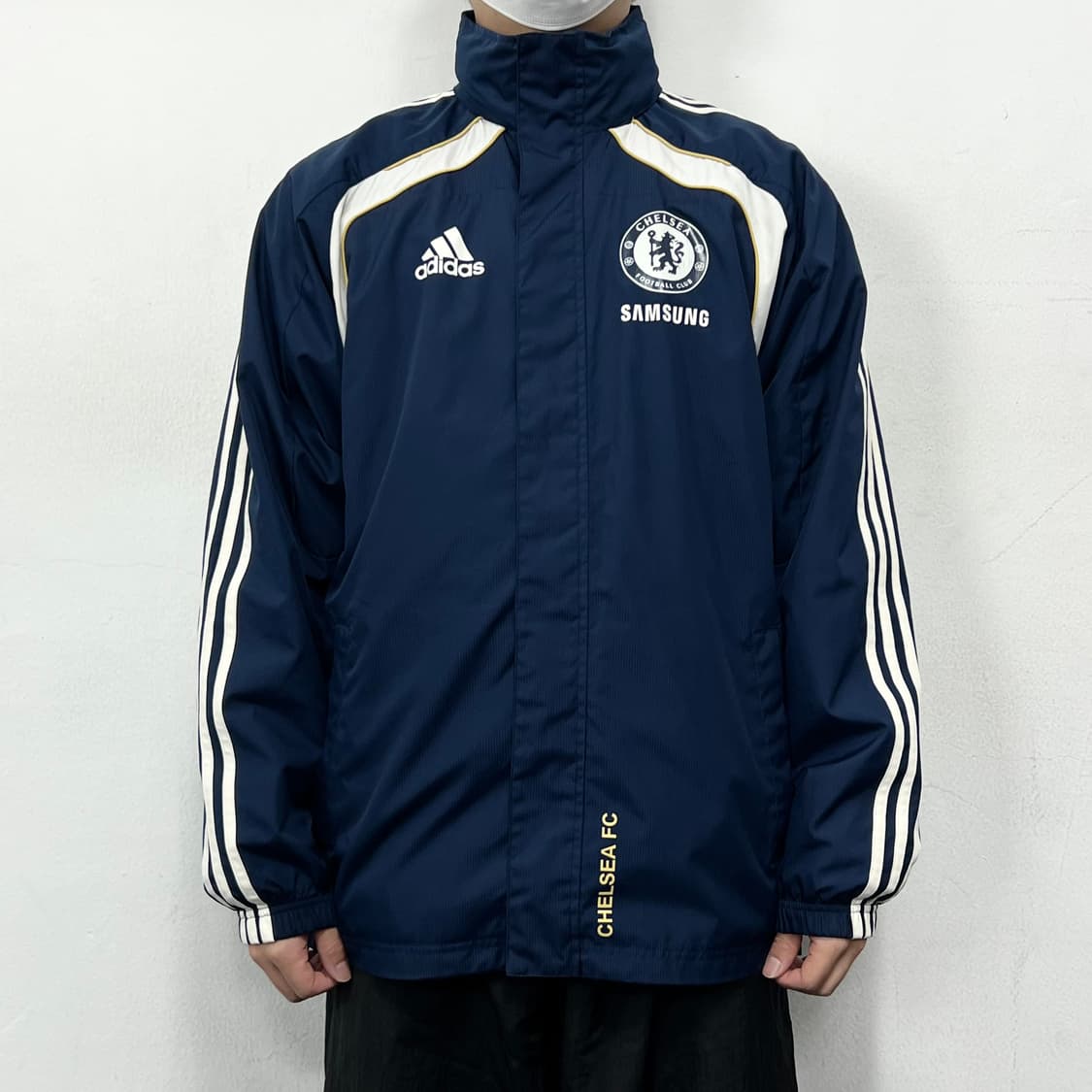 아디다스 삼선 10-11 삼성 첼시 FC 올웨더 바람막이 자켓 상품이미지1