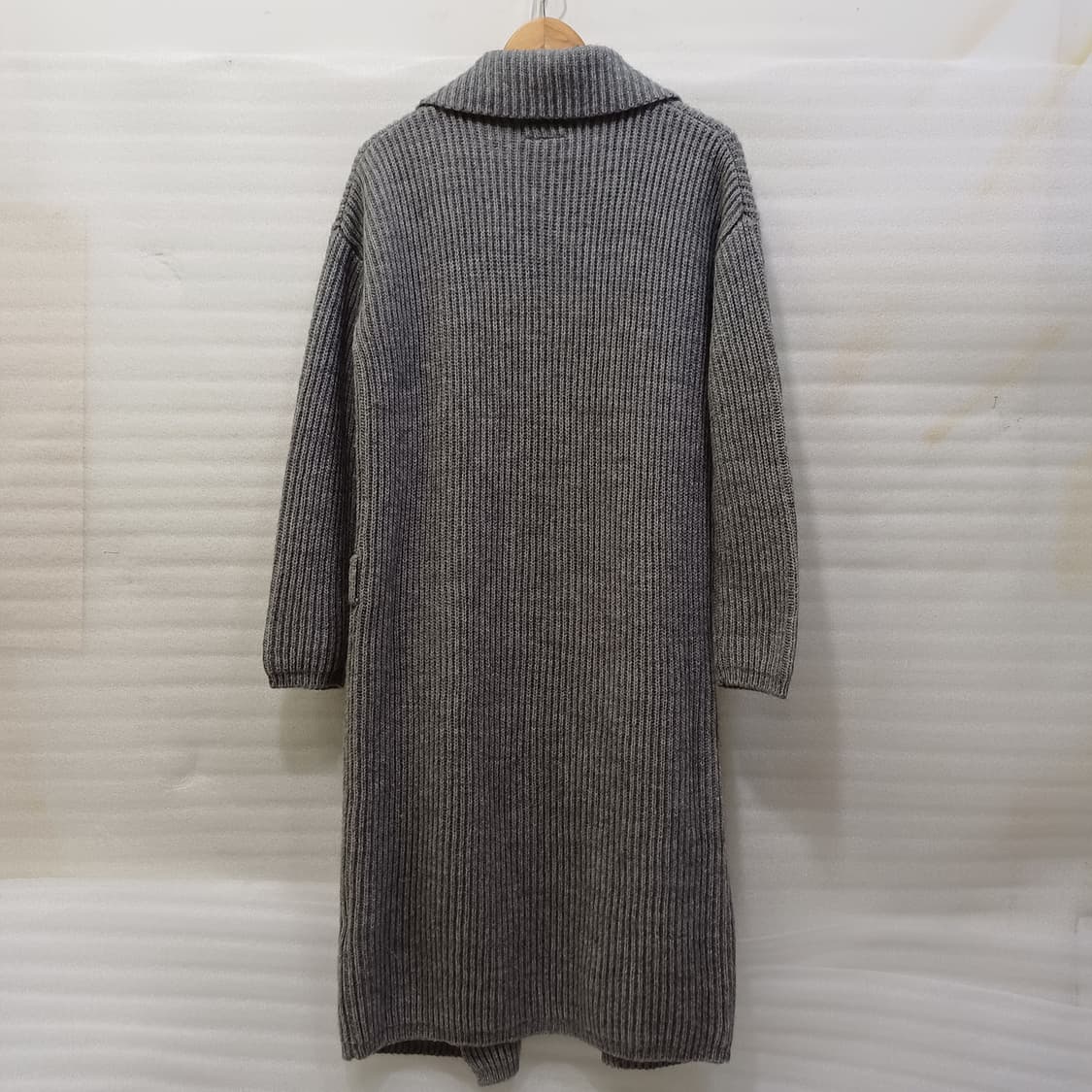 한섬 더에디터 알파카 울 롱 니트 자켓 코트 가디건 여성 S M 사랑봉봉 상품이미지2