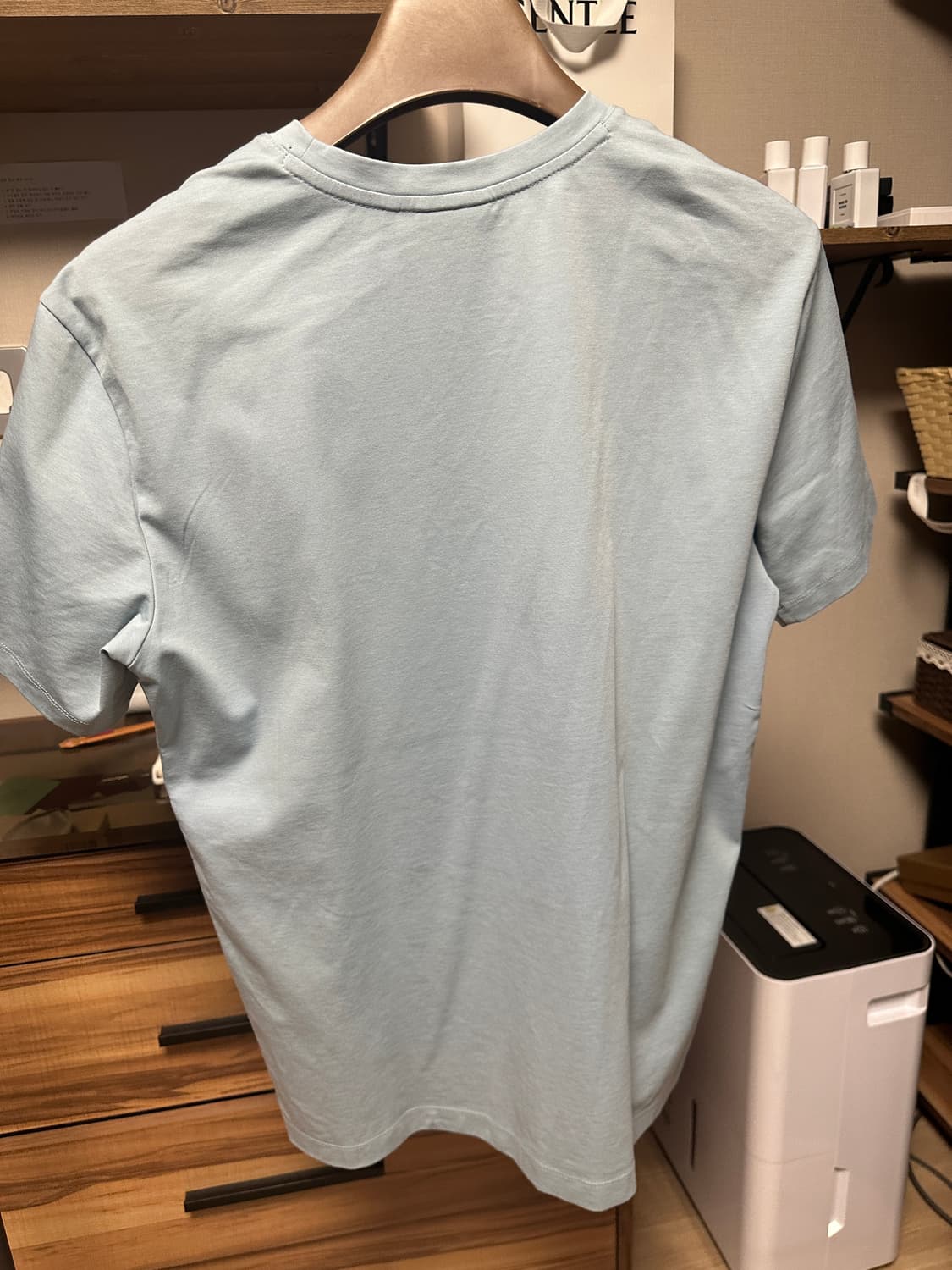 올젠 남성 올리버 요트 자수 프린트 반팔티셔츠(100)   상품이미지2