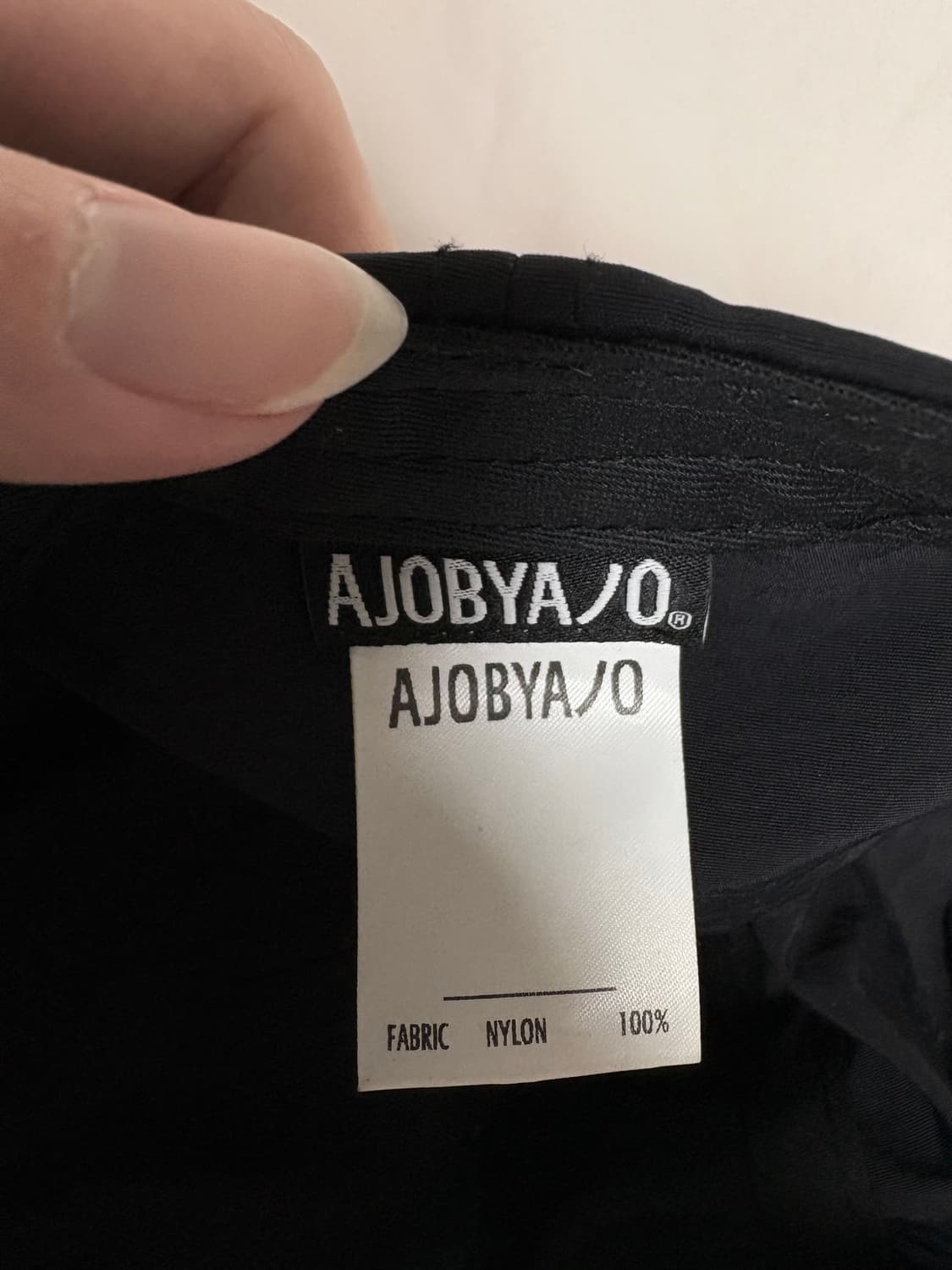 AJOBYAJO 아조비아조 나일론 캡 판매합니다 상품이미지4