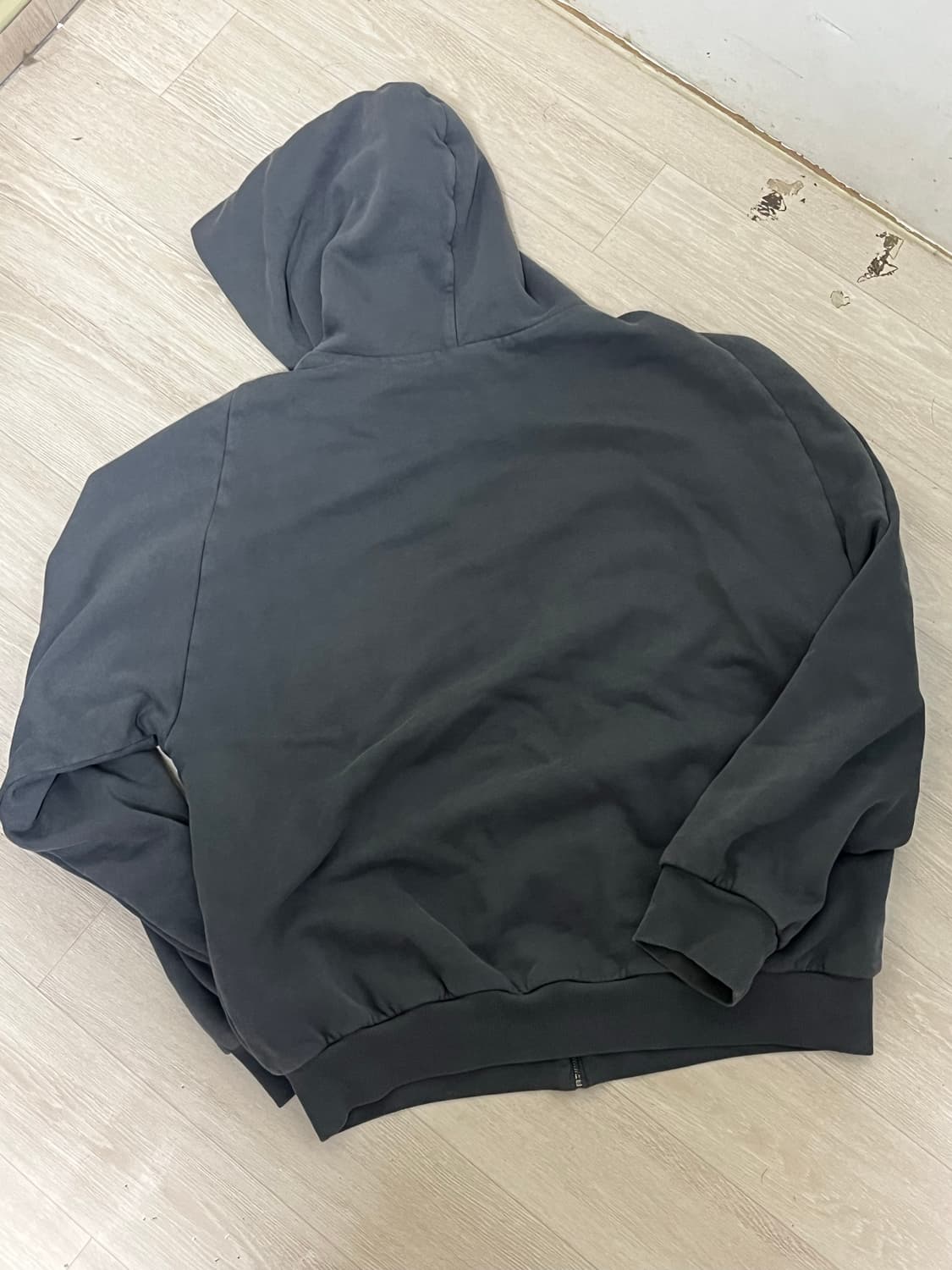 칸예 이지갭 후드집업 다크그레이 L 상품이미지2