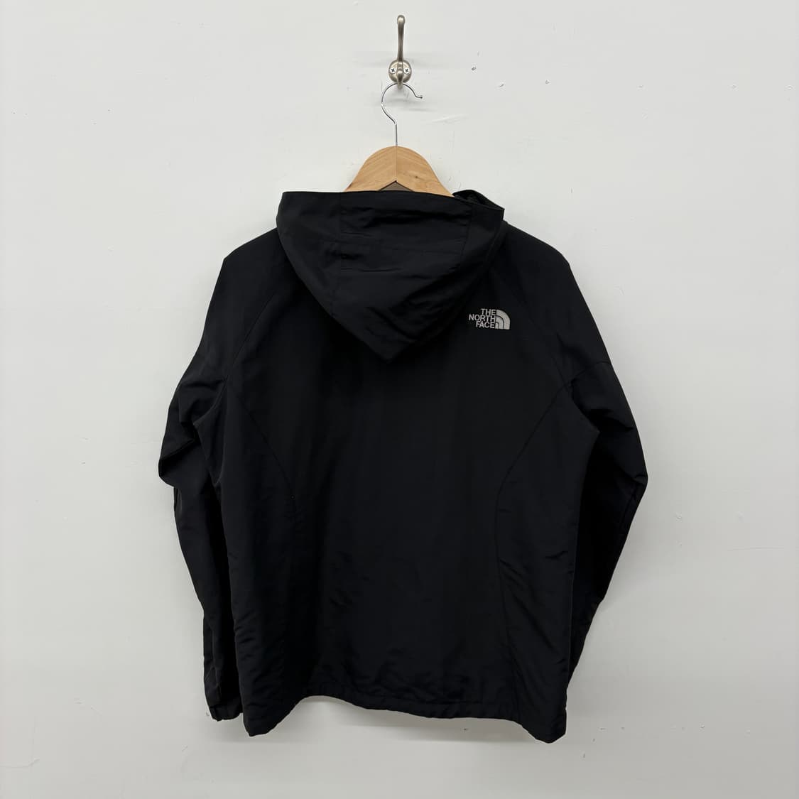 노스페이스 블랙 바람막이 후드 자켓 남성 M 상품이미지5