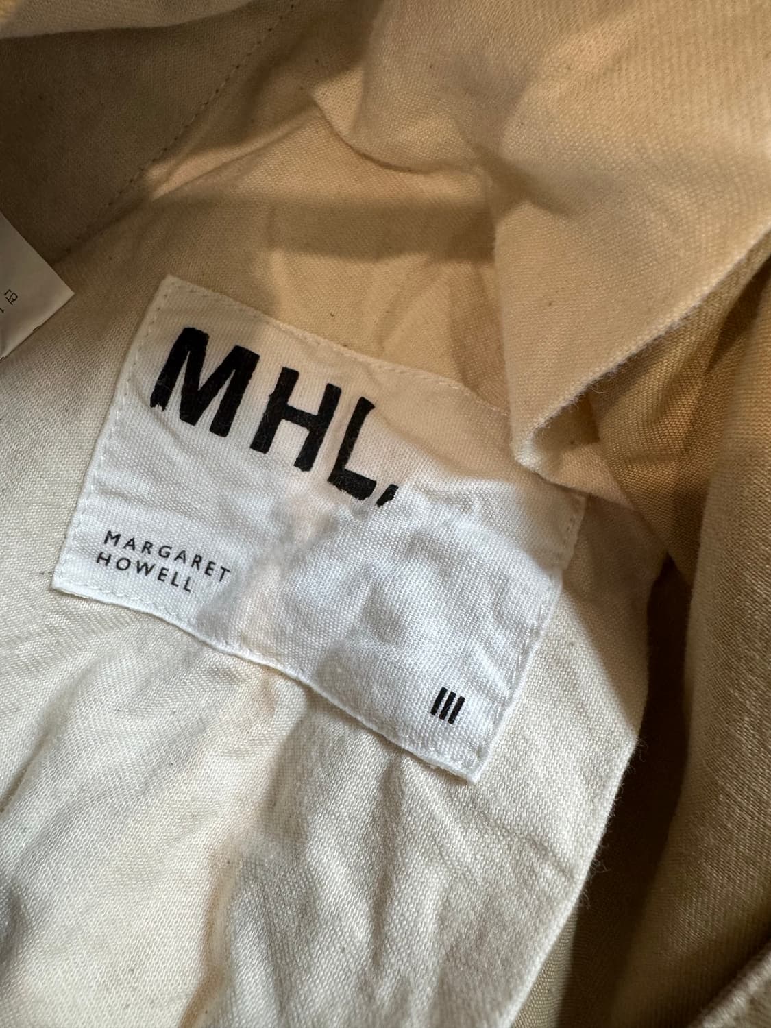 마가렛호웰 사이드 벨트 코튼 팬츠 상품이미지4