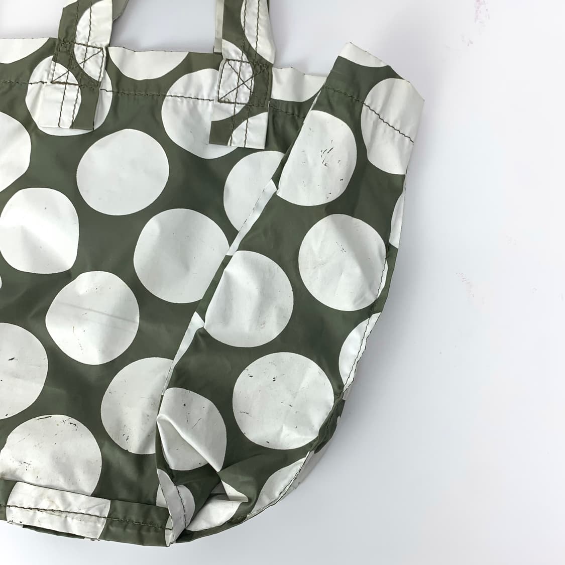 꼼데가르송 트리콧 폴카 도트 토트백 상품이미지3