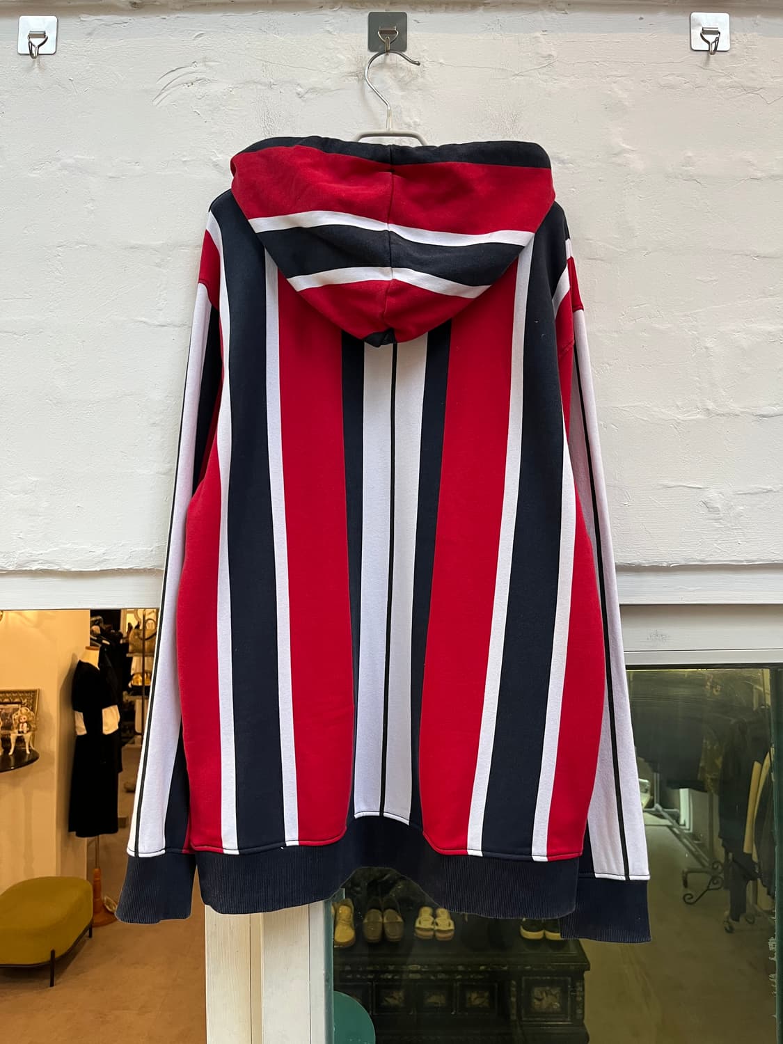 Tommy Jeans 버티컬 스트라이프 후디 S 상품이미지2