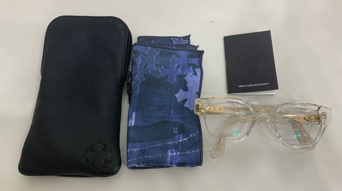 크롬하츠 미딕사드릴2 클리어 크리스탈 컬러 안경 선글라스 상품이미지2