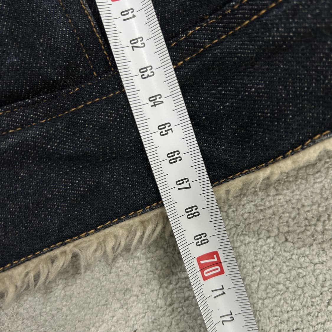 캘빈클라인 데님 쉐르파 자켓 L 상품이미지5