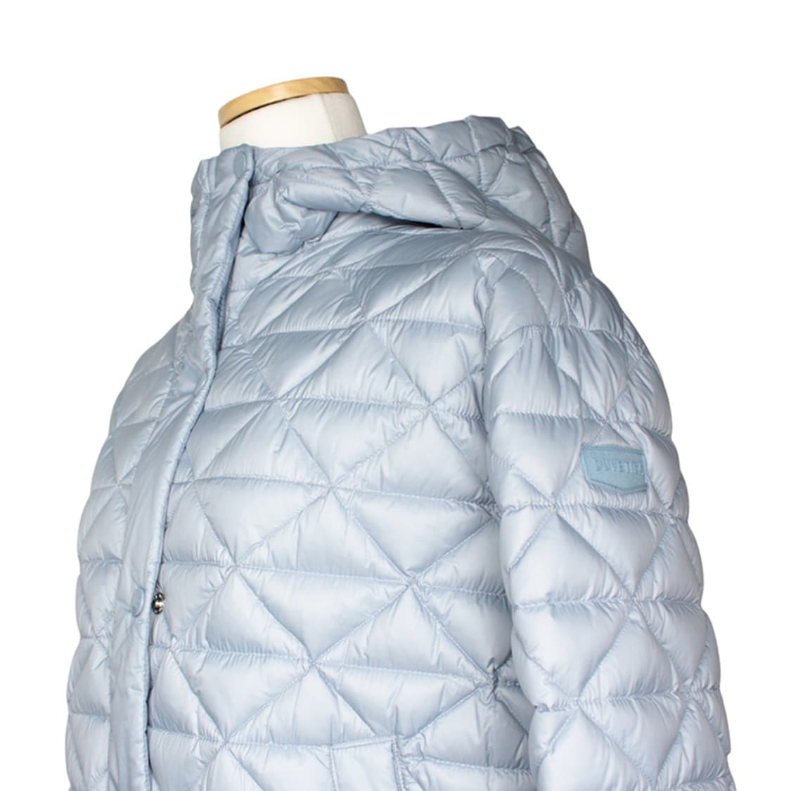 듀베티카 라이트블루 구스 다운 후드 패딩 자켓 44, 55 상품이미지5