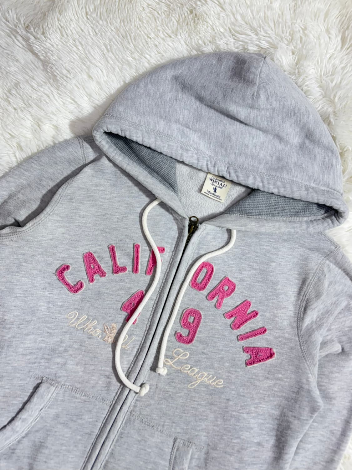 후아유 켈리포니아 후드집업  상품이미지4