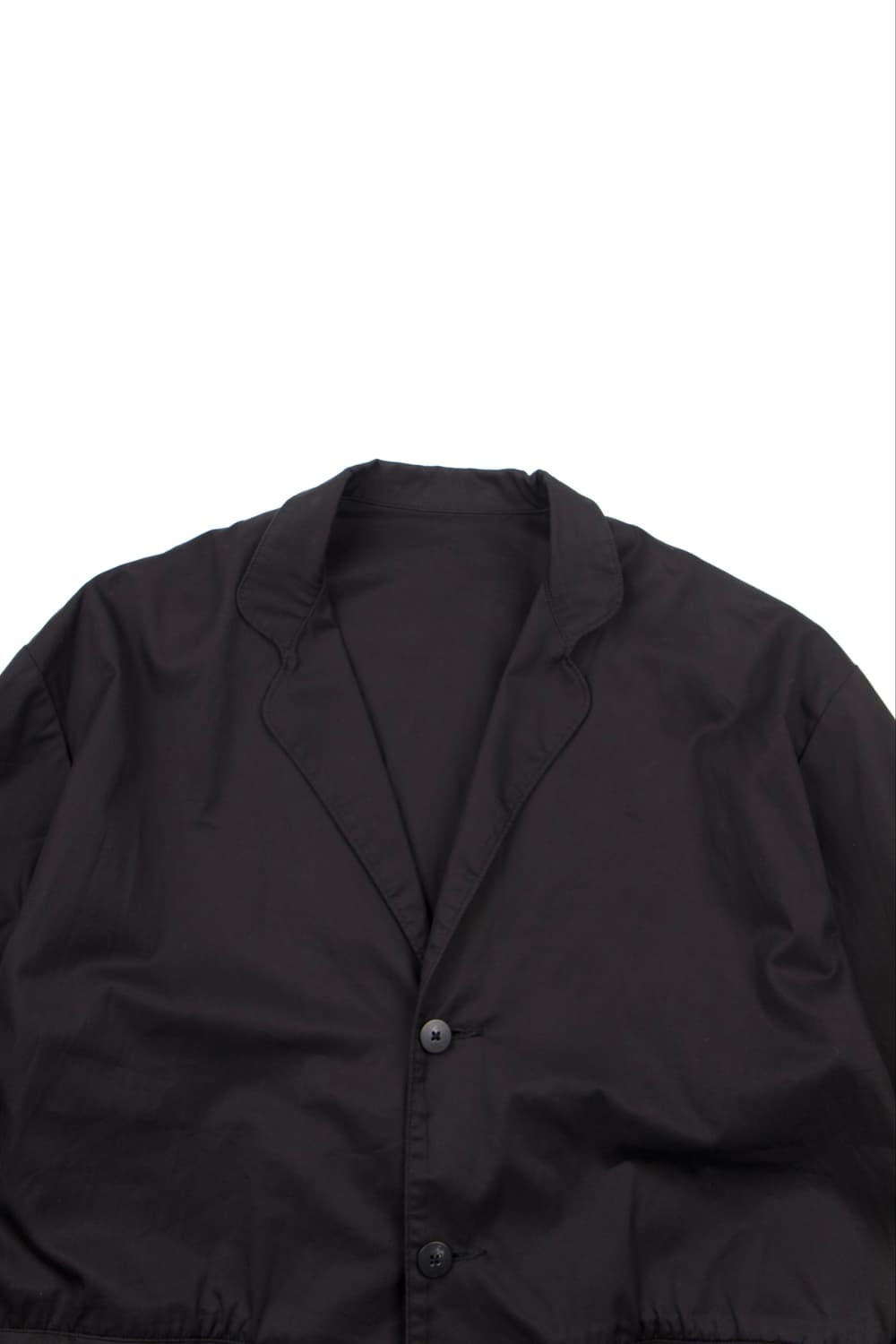 PORTER CLASSIC 개버딘 와이드 자켓 블랙  상품이미지2