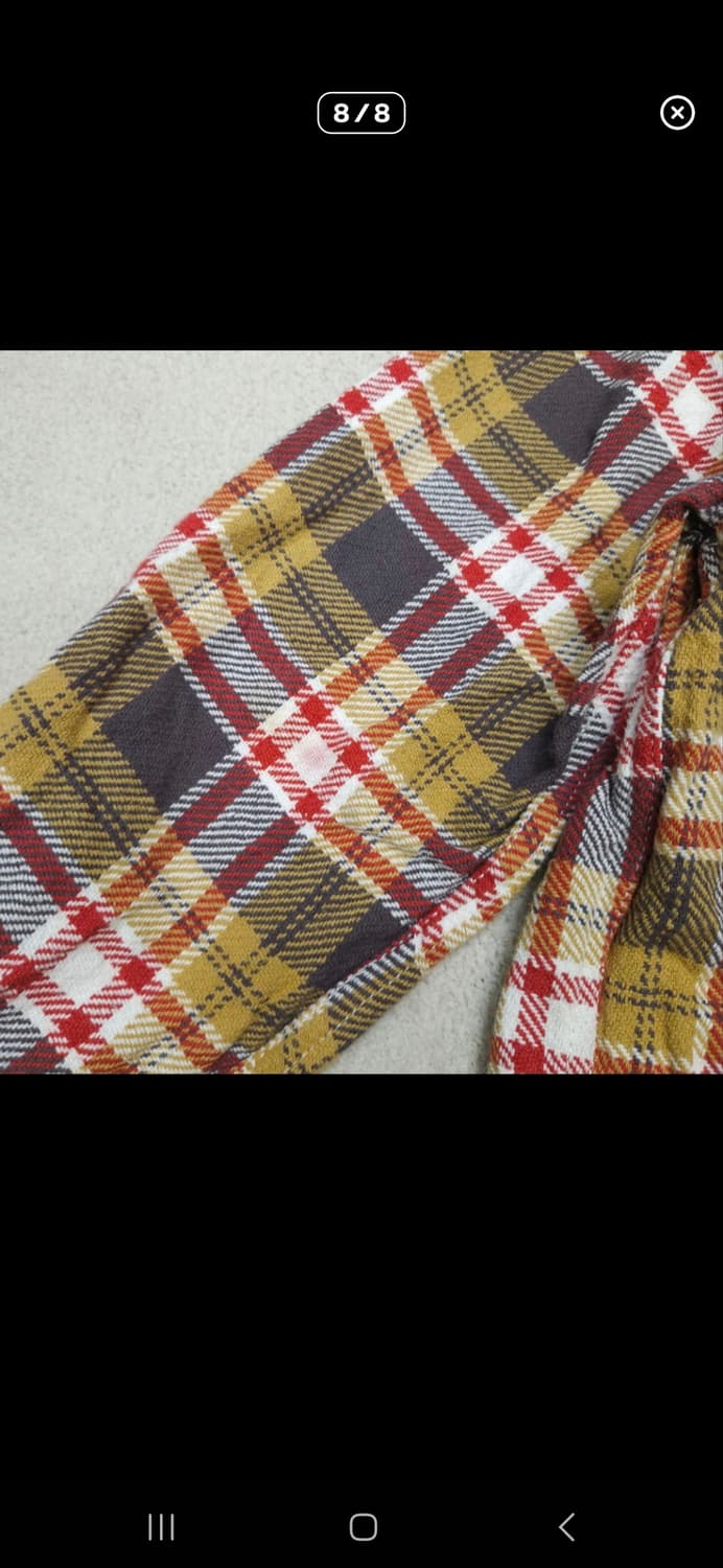 파이브브라더 플란넬 셔츠 L 상품이미지9