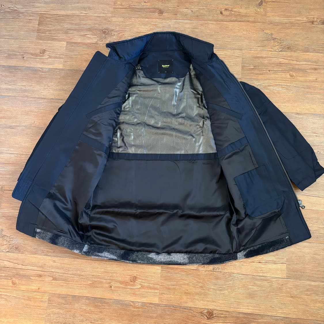 탑기어 캐주얼 카모 코트 투톤 100  상품이미지6