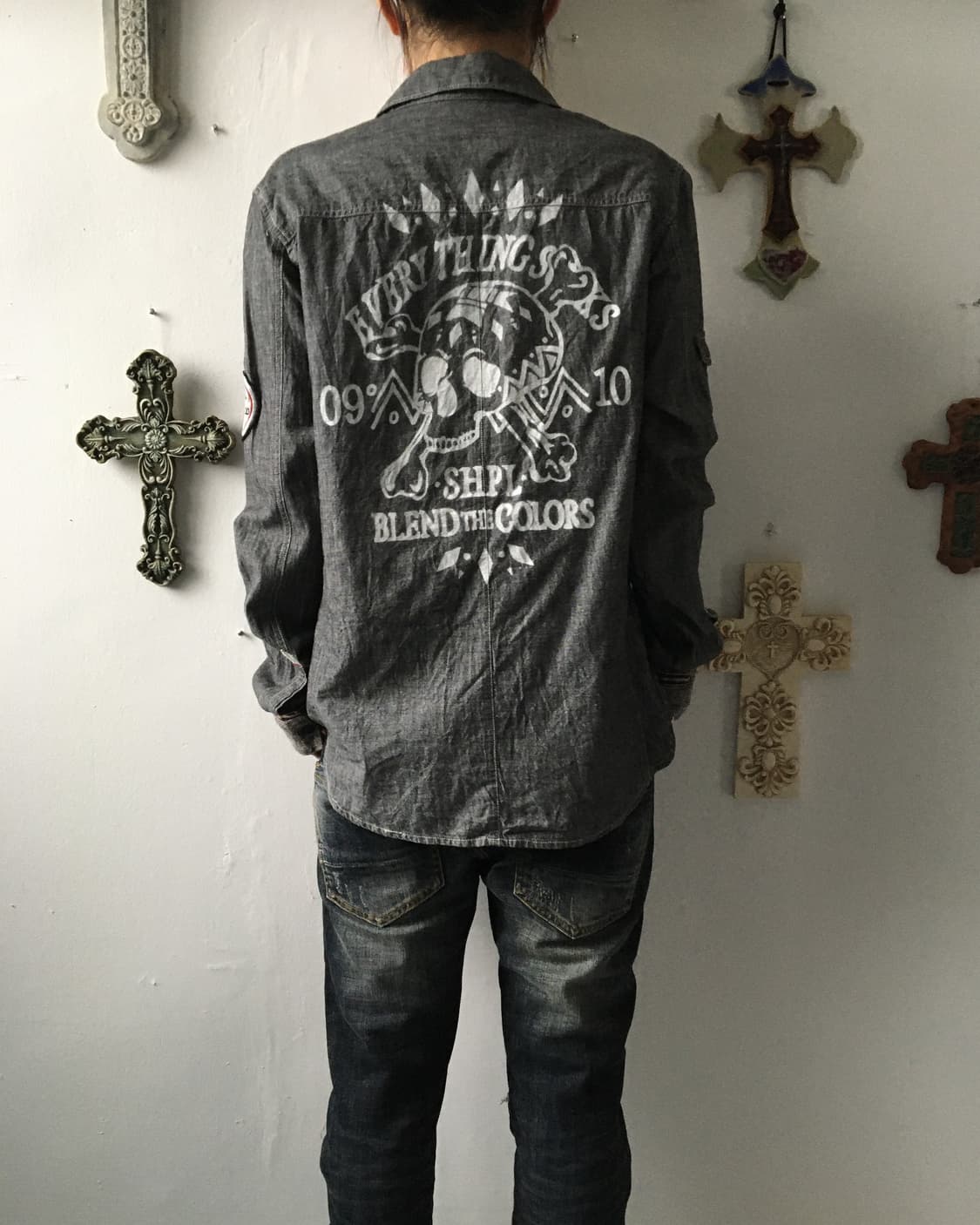 Native mood printing shirt 상품이미지8