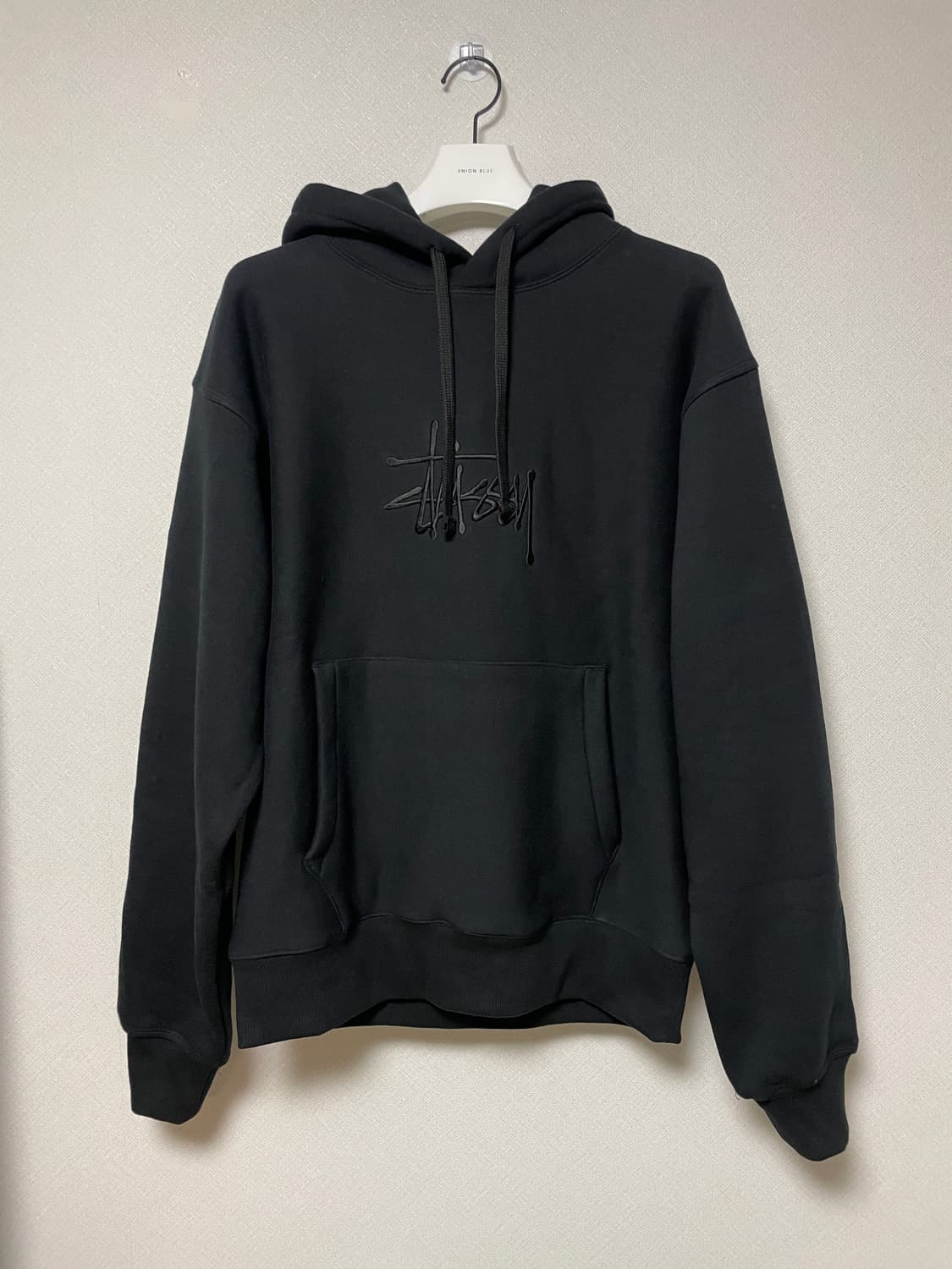 스투시 자수 후드티(블랙) 상품이미지1