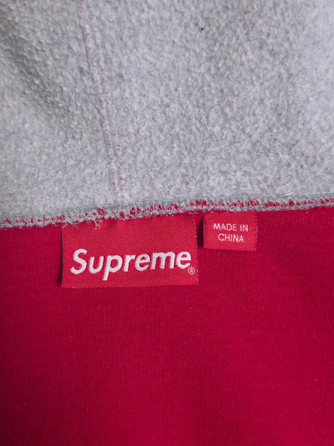 [XXL] 슈프림 23SS 인사이드 아웃 박스로고 후드 그레이 상품이미지8