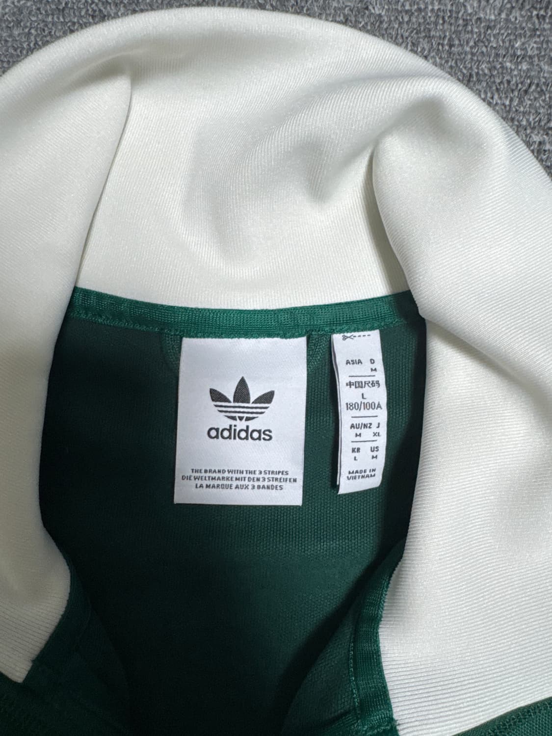 아디다스 아디컬러 베켄바우어 트랙 자켓 컬리지에이트 그린 L 상품이미지2