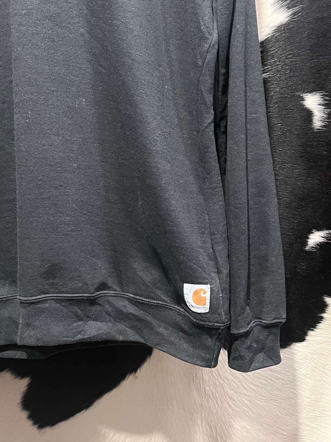 칼하트 블랙 맨투맨 상품이미지4